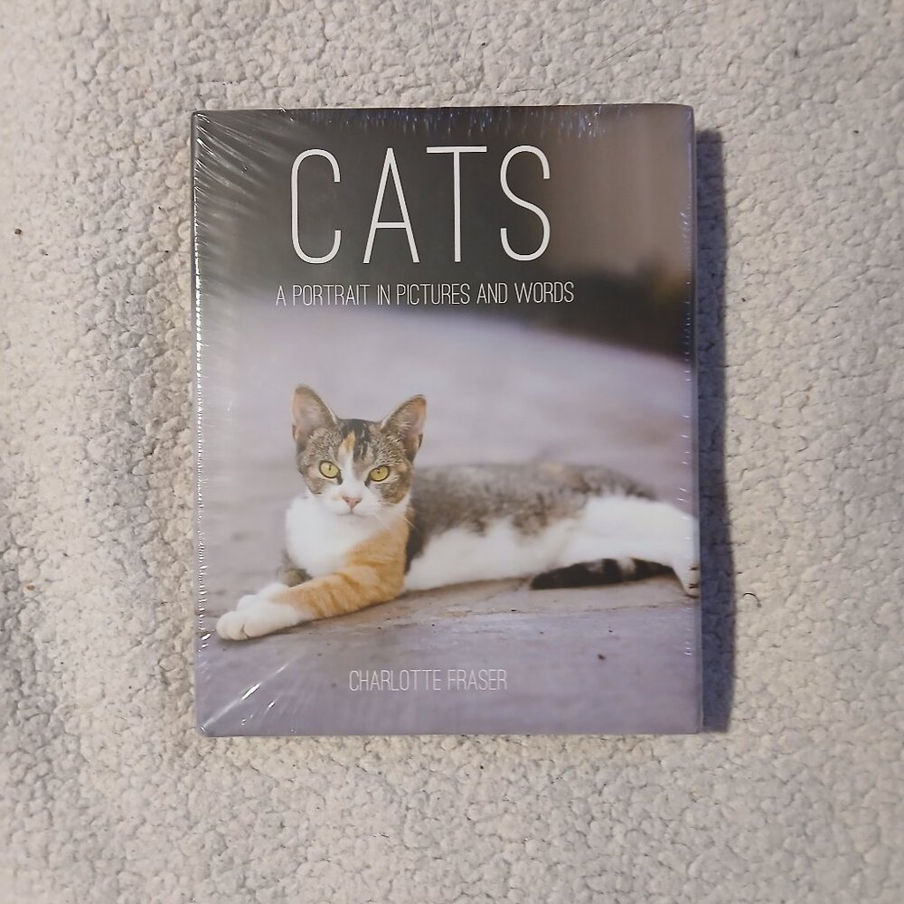 Cat's A Portrait in Pictures and Words Hardcover Book New